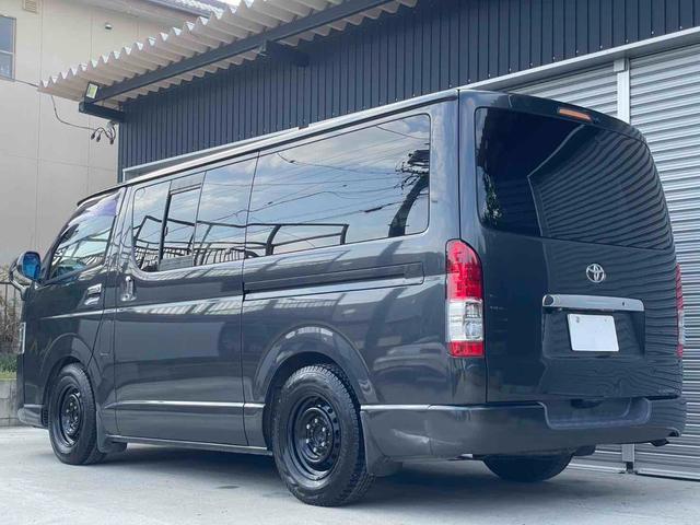 ハイエースバン ロングスーパーＧＬ　４型仕様　スーパーＧＬ　ローダウン　リアエアコン　ディーゼル　２ＷＤ　ナビ　バックカメラ　インナーブラック　ガンメタ　キーレス（15枚目）