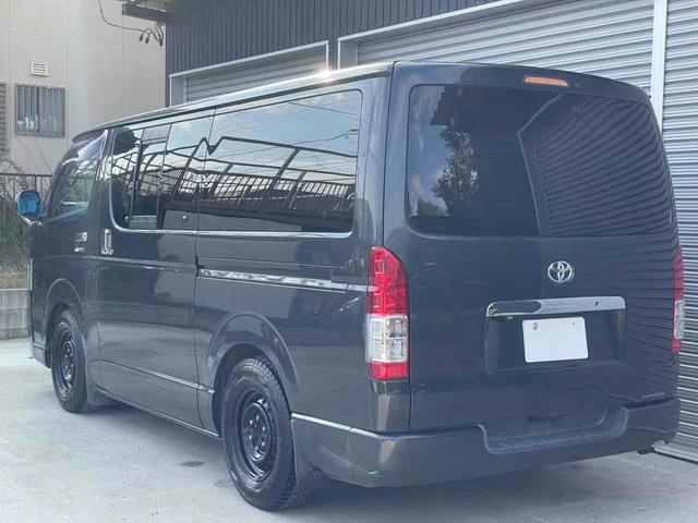 ハイエースバン ロングスーパーＧＬ　４型仕様　スーパーＧＬ　ローダウン　リアエアコン　ディーゼル　２ＷＤ　ナビ　バックカメラ　インナーブラック　ガンメタ　キーレス（24枚目）