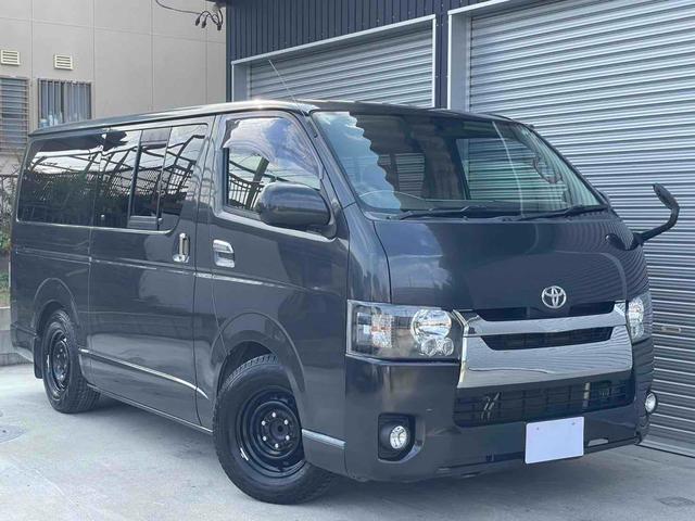 ハイエースバン ロングスーパーＧＬ　４型仕様　スーパーＧＬ　ローダウン　リアエアコン　ディーゼル　２ＷＤ　ナビ　バックカメラ　インナーブラック　ガンメタ　キーレス（25枚目）