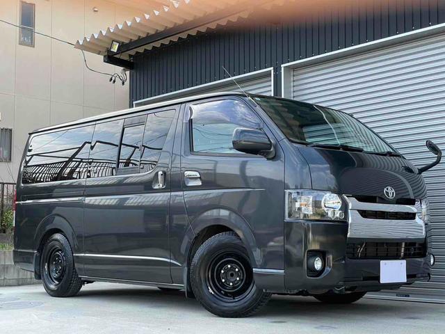 ハイエースバン ロングスーパーＧＬ　４型仕様　スーパーＧＬ　ローダウン　リアエアコン　ディーゼル　２ＷＤ　ナビ　バックカメラ　インナーブラック　ガンメタ　キーレス（28枚目）