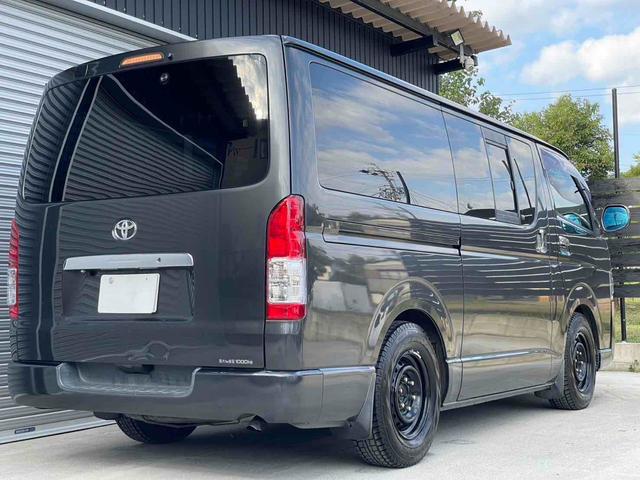 ハイエースバン ロングスーパーＧＬ　４型仕様　スーパーＧＬ　ローダウン　リアエアコン　ディーゼル　２ＷＤ　ナビ　バックカメラ　インナーブラック　ガンメタ　キーレス（38枚目）