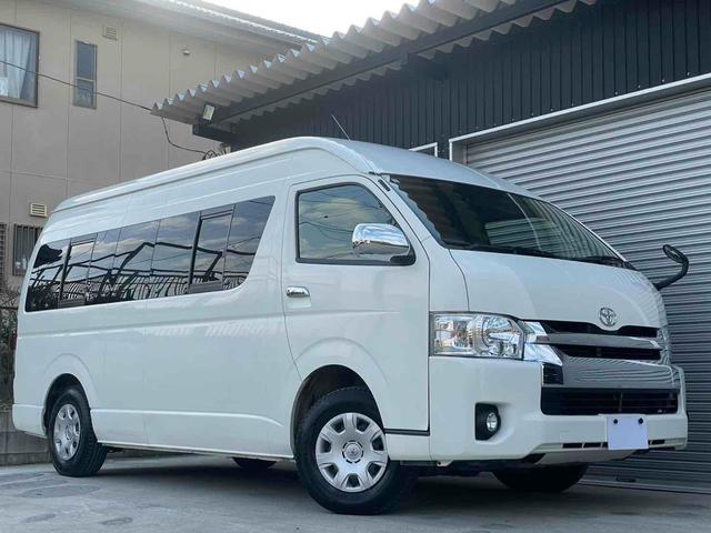 ハイエースコミューター 普通免許 ディーゼル 4WD GLインテリア 天井エアコン 電動格納ミラー ナビ バックカメラ シートカバー(26枚目)