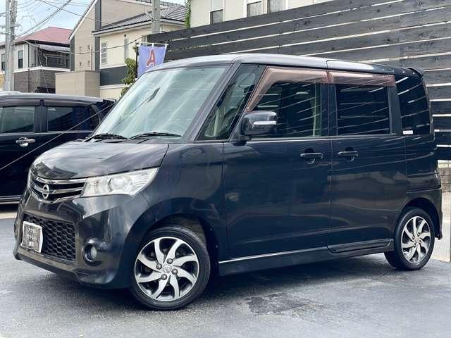 ルークス ハイウェイスター　アイドリングストップ　両側スライド・片側電動　ナビ　ＴＶ　ＨＩＤ　スマートキー　アイドリングストップ　ベンチシート　ＣＶＴ　盗難防止システム　ＡＢＳ　アルミホイール　衝突安全ボディ　エアコン　パワーステアリング（43枚目）