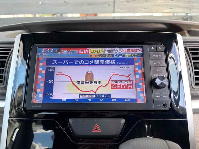 タント Ｘ　ＳＡＩＩ　ＥＴＣ　バックカメラ　両側スライド・片側電動　ナビ　ＴＶ　クリアランスソナー　衝突被害軽減システム　スマートキー　アイドリングストップ　ベンチシート　ＣＶＴ　盗難防止システム　ＡＢＳ　ＥＳＣ　ＣＤ（6枚目）