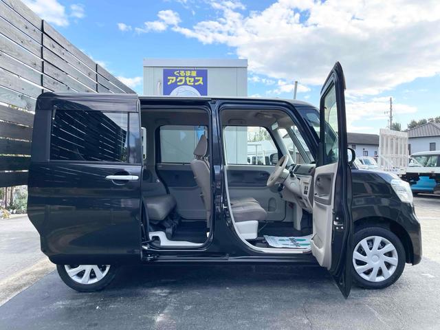 タント Ｘ　ＳＡＩＩ　ＥＴＣ　バックカメラ　両側スライド・片側電動　ナビ　ＴＶ　クリアランスソナー　衝突被害軽減システム　スマートキー　アイドリングストップ　ベンチシート　ＣＶＴ　盗難防止システム　ＡＢＳ　ＥＳＣ　ＣＤ（23枚目）