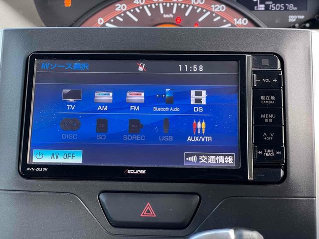 タント Xターボ スマートセレクションSA ETC 両側スライド・片側電動 ナビ TV 衝突被害軽減システム スマートキー アイドリングストップ ベンチシート ターボ CVT 盗難防止システム ABS ESC CD USB Bluetooth(5枚目)