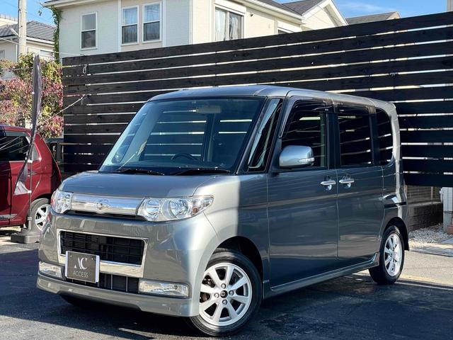 タント カスタムXリミテッド ETC 電動スライドドア ナビ TV HID スマートキー ベンチシート CVT 盗難防止システム ABS ミュージックプレイヤー接続可 アルミホイール 衝突安全ボディ エアコン パワーステアリング(10枚目)