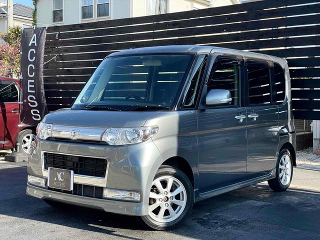 タント カスタムXリミテッド ETC 電動スライドドア ナビ TV HID スマートキー ベンチシート CVT 盗難防止システム ABS ミュージックプレイヤー接続可 アルミホイール 衝突安全ボディ エアコン パワーステアリング(12枚目)