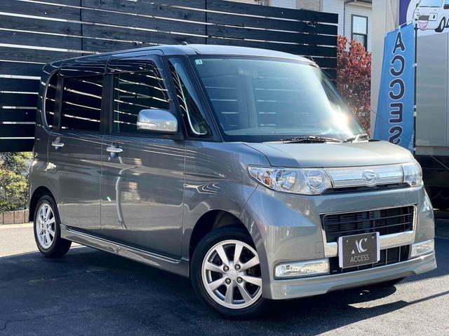 タント カスタムXリミテッド ETC 電動スライドドア ナビ TV HID スマートキー ベンチシート CVT 盗難防止システム ABS ミュージックプレイヤー接続可 アルミホイール 衝突安全ボディ エアコン パワーステアリング(15枚目)