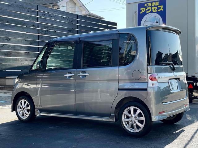 タント カスタムXリミテッド ETC 電動スライドドア ナビ TV HID スマートキー ベンチシート CVT 盗難防止システム ABS ミュージックプレイヤー接続可 アルミホイール 衝突安全ボディ エアコン パワーステアリング(16枚目)