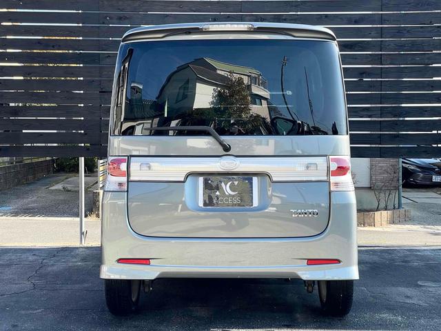 タント カスタムXリミテッド ETC 電動スライドドア ナビ TV HID スマートキー ベンチシート CVT 盗難防止システム ABS ミュージックプレイヤー接続可 アルミホイール 衝突安全ボディ エアコン パワーステアリング(17枚目)