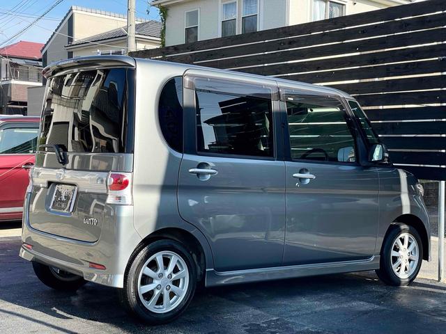 タント カスタムXリミテッド ETC 電動スライドドア ナビ TV HID スマートキー ベンチシート CVT 盗難防止システム ABS ミュージックプレイヤー接続可 アルミホイール 衝突安全ボディ エアコン パワーステアリング(18枚目)