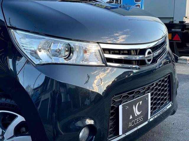 ルークス ハイウェイスター ドライブレコーダー ETC 両側スライド・片側電動 ナビ TV HID スマートキー ベンチシート CVT 盗難防止システム ABS CD DVD再生 Bluetooth アルミホイール(17枚目)