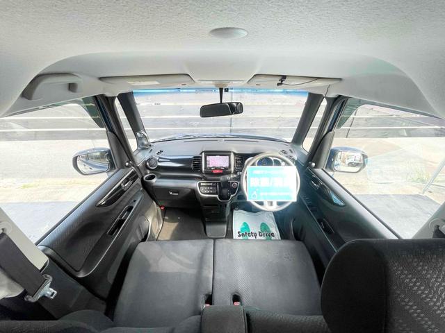 N-BOXカスタム G・Lパッケージ ETC 両側スライド・片側電動 ナビ TV HID スマートキー アイドリングストップ ベンチシート CVT 盗難防止システム ABS ESC CD USB ミュージックプレイヤー接続可(2枚目)