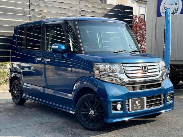 N-BOXカスタム G・Lパッケージ ETC 両側スライド・片側電動 ナビ TV HID スマートキー アイドリングストップ ベンチシート CVT 盗難防止システム ABS ESC CD USB ミュージックプレイヤー接続可(14枚目)