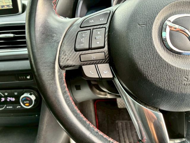 アクセラスポーツ XD AIS鑑定済 純正ナビ バックモニター ETC HUD BOSE サンルーフ ハーフレザー シートヒーター クルーズコントロール BSM 衝突軽減システム Bluetooth(21枚目)