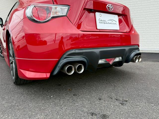 ８６ ＧＴ　モデリスタエアロ（Ｆ／Ｓ／Ｒ）　ＴＲＤハイレスポンススポーツマフラー　ＴＲＤマフラーガーニッシュ　ＴＲＤ車高調　純正１７インチＡＷ　純正ナビ　バックカメラ　フルセグＴＶ　ＥＴＣ　オートライト　ドラレコ（28枚目）