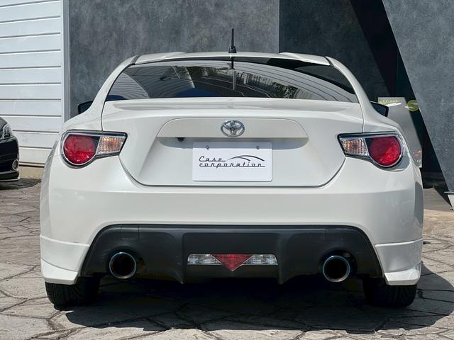 86  純正ナビ TV 純正17インチAW モデリスタエアロ(F.S.R) 6速MT 5Zigenマフラー スマートキー 純正革巻きステアリング Bluetooth ETC デジタルインナーミラー(7枚目)