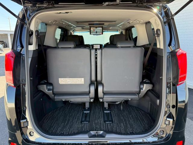 アルファード 2.5S Cパッケージ モデリスタエアロ(F/S/R)モデリスタシグネチャーイルミ ツインムーンルーフ デジタルインナーミラー 純正ナビキット フルセグTV 12.1インチ後席モニター HDMI接続 シートヒーター/クーラー(78枚目)