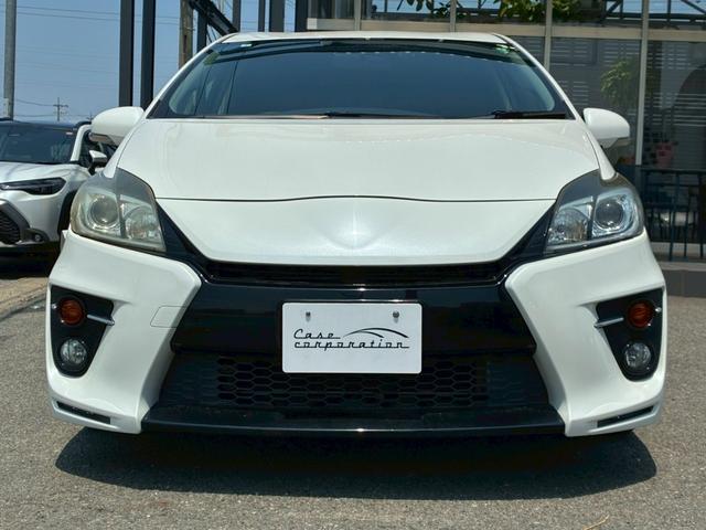 プリウス Sツーリングセレクション・G’s SツーリングセレクションG’S 7ナビ バックカメラ TV トノカバー G’S専用フロントバンパー G’S専用リアバンパー G’S専用18インチホイール G’S専用ヘッドライト G’S専用テールレンズ(7枚目)