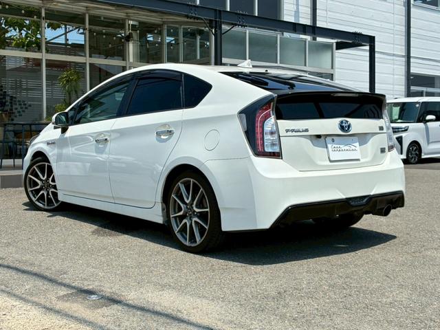 プリウス Sツーリングセレクション・G’s SツーリングセレクションG’S 7ナビ バックカメラ TV トノカバー G’S専用フロントバンパー G’S専用リアバンパー G’S専用18インチホイール G’S専用ヘッドライト G’S専用テールレンズ(21枚目)