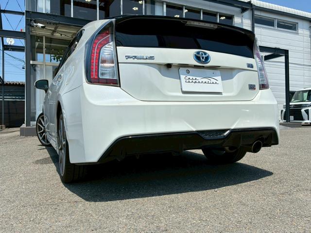 プリウス Sツーリングセレクション・G’s SツーリングセレクションG’S 7ナビ バックカメラ TV トノカバー G’S専用フロントバンパー G’S専用リアバンパー G’S専用18インチホイール G’S専用ヘッドライト G’S専用テールレンズ(22枚目)