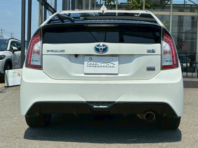 プリウス Sツーリングセレクション・G’s SツーリングセレクションG’S 7ナビ バックカメラ TV トノカバー G’S専用フロントバンパー G’S専用リアバンパー G’S専用18インチホイール G’S専用ヘッドライト G’S専用テールレンズ(34枚目)