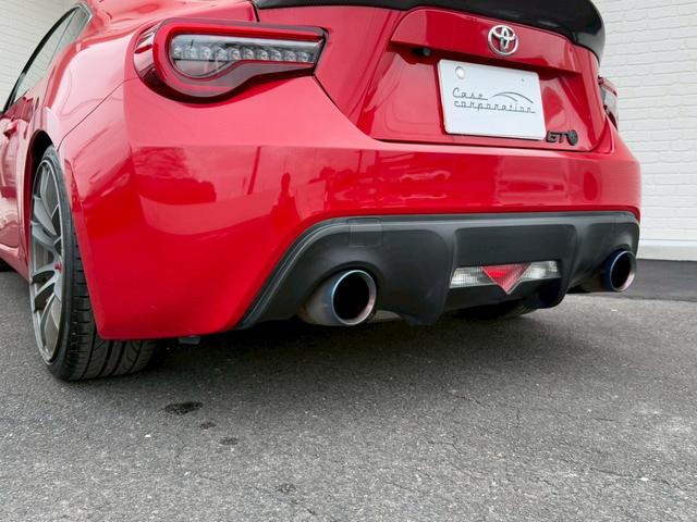 ８６ ＧＴ　エイムゲインフロントバンパー　カーボン調リアスポイラー　前席レカロセミバケットシート　社外エキマニ　トラストマフラー　ＢＬＩＴＺ車高調　ＲＡＹＳ１９インチＡＷ　ＺＥＲＯ１００エアクリーナー　社外テール（28枚目）