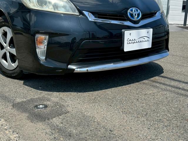 プリウス S 純正ナビ バックモニター エンジンプッシュスタート ステアリングスイッチ 電動格納ミラー シートカバー メッキパーツ オートエアコン オートライト HIDヘッドライト ウィンカーミラ― ETC AW(12枚目)