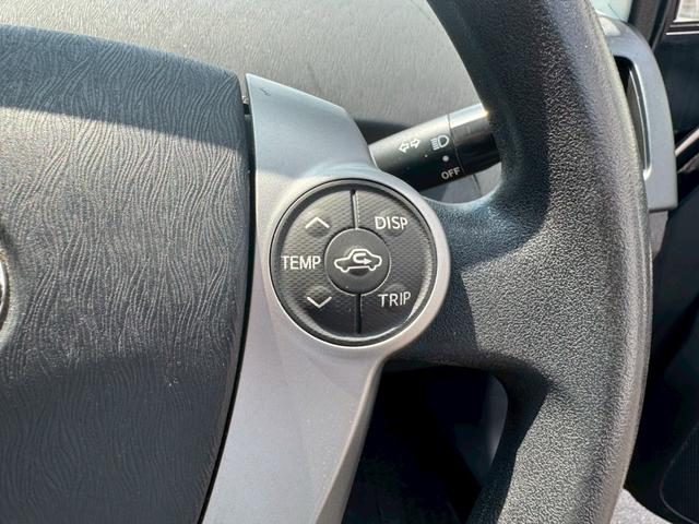 プリウス S 純正ナビ バックモニター エンジンプッシュスタート ステアリングスイッチ 電動格納ミラー シートカバー メッキパーツ オートエアコン オートライト HIDヘッドライト ウィンカーミラ― ETC AW(37枚目)