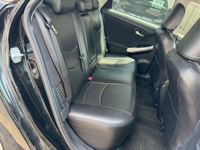 プリウス S 純正ナビ バックモニター エンジンプッシュスタート ステアリングスイッチ 電動格納ミラー シートカバー メッキパーツ オートエアコン オートライト HIDヘッドライト ウィンカーミラ― ETC AW(63枚目)