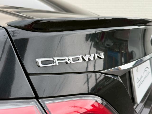 クラウンハイブリッド RSアドバンス モデリスタエアロ 4本出マフラー サンルーフ モデリスタ19インチアルミホイール ヘッドアップディスプレイ パワーシート 純正ナビ バックカメラ シートヒーター クルーズコントロール プッシュスタート(24枚目)