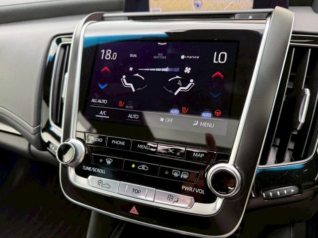 クラウンハイブリッド RSアドバンス モデリスタエアロ 4本出マフラー サンルーフ モデリスタ19インチアルミホイール ヘッドアップディスプレイ パワーシート 純正ナビ バックカメラ シートヒーター クルーズコントロール プッシュスタート(49枚目)