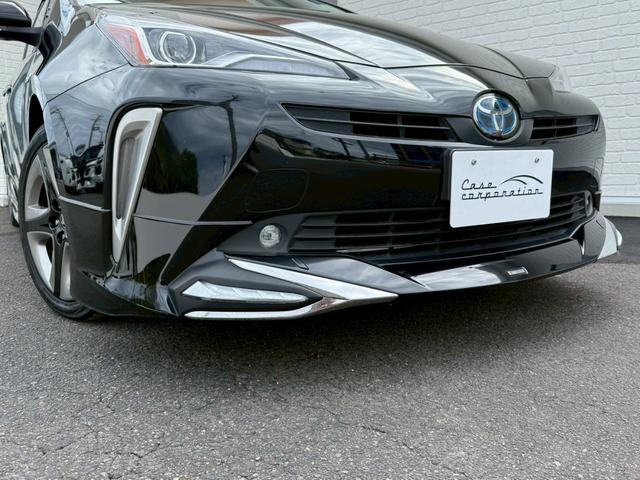 プリウス Sツーリングセレクション モデリスタエアロ(F/S/R)純正9インチナビ フルセグTV バックカメラ ドラレコ ETC2.0 シートヒーター クルーズコントロール トヨタセーフティセンス プリクラッシュセーフティ レザーシート(12枚目)