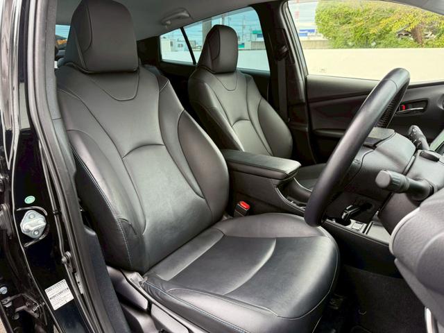 プリウス Sツーリングセレクション モデリスタエアロ(F/S/R)純正9インチナビ フルセグTV バックカメラ ドラレコ ETC2.0 シートヒーター クルーズコントロール トヨタセーフティセンス プリクラッシュセーフティ レザーシート(51枚目)