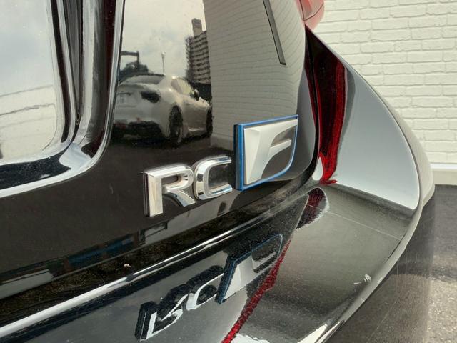 ＲＣ Ｆ ベースグレード　サンルーフ　赤革　１９インチアルミホイール　ブラインドスポットモニター　ＴＶＤ　レーダークルーズコントロール　プリクラッシュセーフティ　コーナーセンサー　シートヒーター／クーラー　ステアリングヒーター（28枚目）