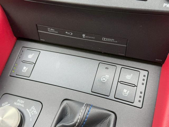 ＲＣ Ｆ ベースグレード　サンルーフ　赤革　１９インチアルミホイール　ブラインドスポットモニター　ＴＶＤ　レーダークルーズコントロール　プリクラッシュセーフティ　コーナーセンサー　シートヒーター／クーラー　ステアリングヒーター（52枚目）