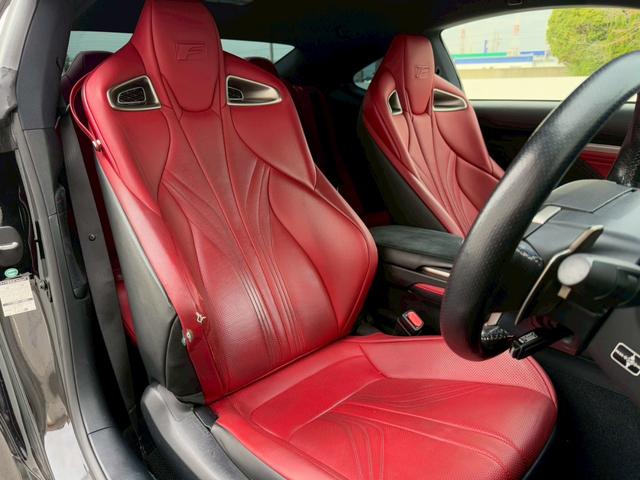 ＲＣ Ｆ ベースグレード　サンルーフ　赤革　１９インチアルミホイール　ブラインドスポットモニター　ＴＶＤ　レーダークルーズコントロール　プリクラッシュセーフティ　コーナーセンサー　シートヒーター／クーラー　ステアリングヒーター（57枚目）