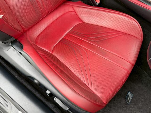 ＲＣ Ｆ ベースグレード　サンルーフ　赤革　１９インチアルミホイール　ブラインドスポットモニター　ＴＶＤ　レーダークルーズコントロール　プリクラッシュセーフティ　コーナーセンサー　シートヒーター／クーラー　ステアリングヒーター（59枚目）