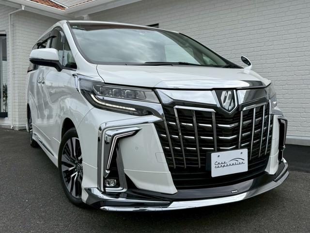 アルファード ２．５Ｓ　Ｃパッケージ　モデリスタエアロ（Ｆ／Ｓ／Ｒ）シグネチャーイルミ　サンルーフ　後席モニター　ＣＤ／ＤＶＤ　ＥＴＣ２．０　デジタルインナーミラー　前後ドラレコ　３眼ＬＥＤヘッドライト　両側電動スライドドア　スペアタイヤ（12枚目）