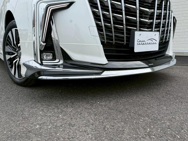 アルファード ２．５Ｓ　Ｃパッケージ　モデリスタエアロ（Ｆ／Ｓ／Ｒ）シグネチャーイルミ　サンルーフ　後席モニター　ＣＤ／ＤＶＤ　ＥＴＣ２．０　デジタルインナーミラー　前後ドラレコ　３眼ＬＥＤヘッドライト　両側電動スライドドア　スペアタイヤ（13枚目）