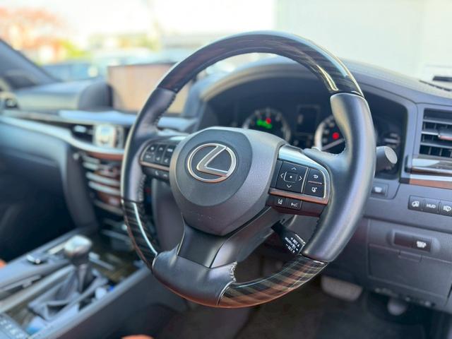 ＬＸ ＬＸ５７０ブラックシークエンス　モデリスタエアロ（Ｆ／Ｓ）　ＴＲＤエアロ（Ｆ／グリル）　クールボックス　茶革内装　サンルーフ　リアエンターテインメント　マークレビンソン　パノラミックビューモニター　８人乗り　ヘッドアップディスプレイ（36枚目）