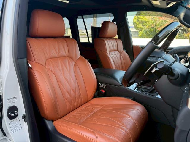 ＬＸ ＬＸ５７０ブラックシークエンス　モデリスタエアロ（Ｆ／Ｓ）　ＴＲＤエアロ（Ｆ／グリル）　クールボックス　茶革内装　サンルーフ　リアエンターテインメント　マークレビンソン　パノラミックビューモニター　８人乗り　ヘッドアップディスプレイ（51枚目）