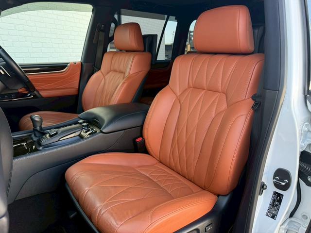 ＬＸ ＬＸ５７０ブラックシークエンス　モデリスタエアロ（Ｆ／Ｓ）　ＴＲＤエアロ（Ｆ／グリル）　クールボックス　茶革内装　サンルーフ　リアエンターテインメント　マークレビンソン　パノラミックビューモニター　８人乗り　ヘッドアップディスプレイ（58枚目）