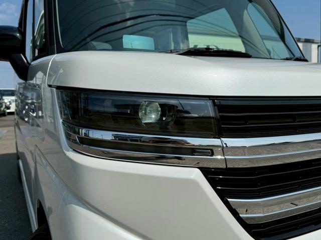 スペーシアカスタム ハイブリッドＸＳターボ　白黒ツートンカラー　ハイブリッドＸＳターボ　両側パワースライドドア　全方位モニター　純正９インチナビ　　ＴＶ　　セーフティサポート　１５ＡＷ　スマートキーハーフレザーシート　ステアリングヒーターＨＵＤ（21枚目）