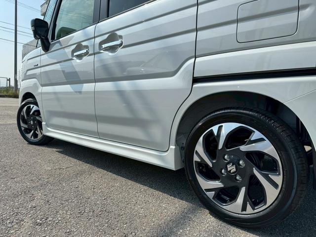 スペーシアカスタム ハイブリッドＸＳターボ　白黒ツートンカラー　ハイブリッドＸＳターボ　両側パワースライドドア　全方位モニター　純正９インチナビ　　ＴＶ　　セーフティサポート　１５ＡＷ　スマートキーハーフレザーシート　ステアリングヒーターＨＵＤ（34枚目）