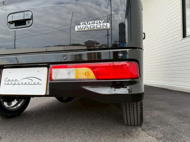 エブリイワゴン ＰＺターボスペシャル　届出済未使用車　純正ディスプレイオーディオ　バックカメラ　オートステップ　両側電動スライド　シートヒーター　スズキセーフティサポート　オートライト　ブッシュボタンスタート　ＵＳＢ　ステアリングリモコン（32枚目）