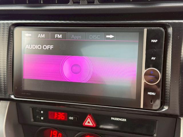 86 GT 純正7インチナビ バックカメラ ETC TV ディスチャージライト オートエアコン オートライト スマートキー プッシュボタンスタート 純正17インチアルミホイール MT車 スペアキー ドラレコ(46枚目)