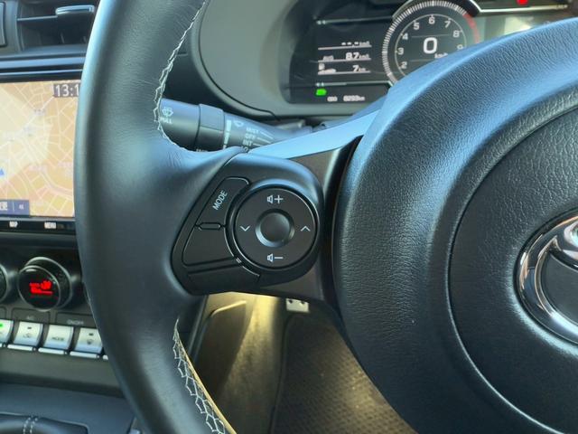 GR86 RZ MT TRDエアロ(F/S/R) 純正9インチナビ シートヒーター リアフォグ バックカメラ フルセグTV クルーズコントロール LEDヘッドライト ETC ハーフレザーシート 後側方警戒支援システム(44枚目)