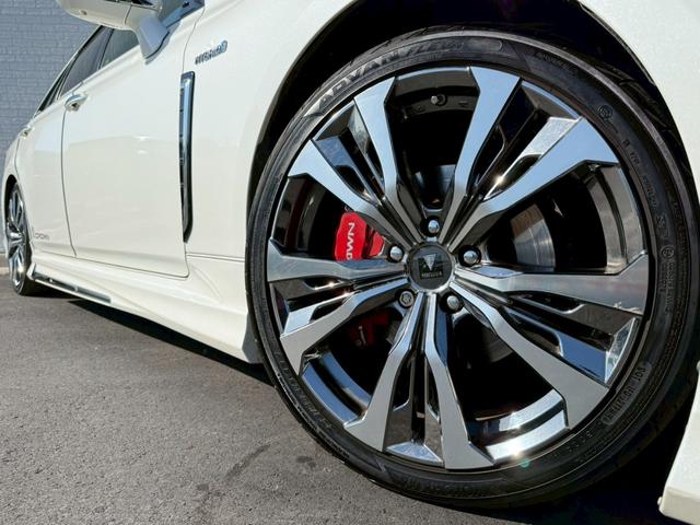 クラウンハイブリッド RSアドバンス モデリスタエアロ(F/S/R)モデリスタ19インチAW サンルーフ レザーシート バックカメラ ブラインドスポットモニター パワーシート シートヒーター/クーラー CD/DVD デジタルインナーミラー(6枚目)